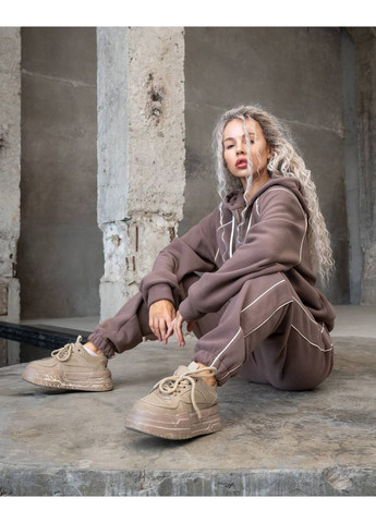 Теплый женский спортивный костюм No Brand (369799196)