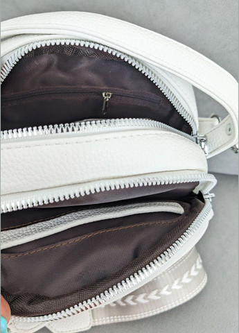 Біла сумка-рюкзак з екошкіри з двома ременями InFashion Сумка (341085717)