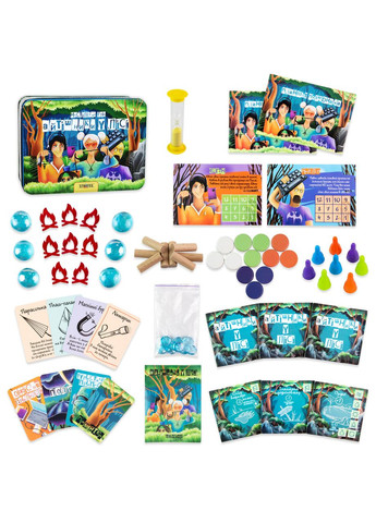 Настольная игра для детей 8+ приключенческая командная украинская развивающая для дома Strateg (362433175)