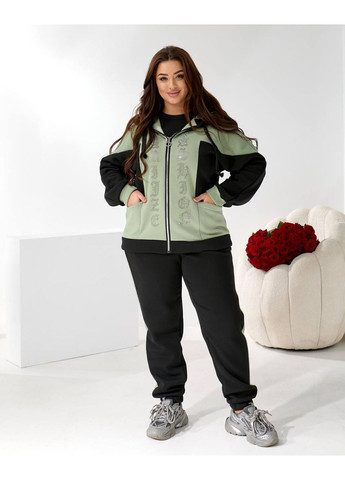 Стильный прогулочный костюм из трехнитки на флисе • ЗАМЕРЫ В ОПИСАНИИ DK/DL Мода без кордонів (370549292)