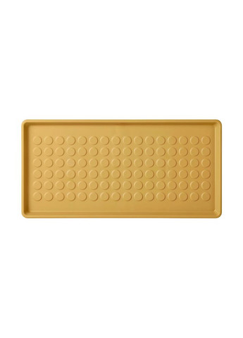 Пластиковая подставка для обуви желтый 7135 см IKEA (288535850)