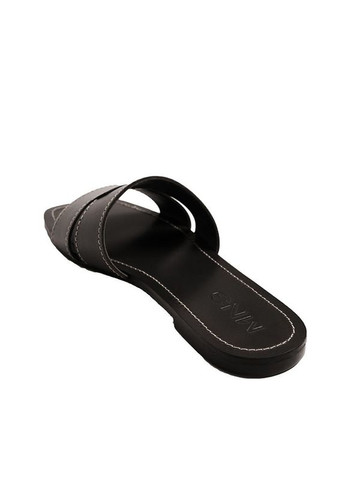 Черные шлепанцы MNG