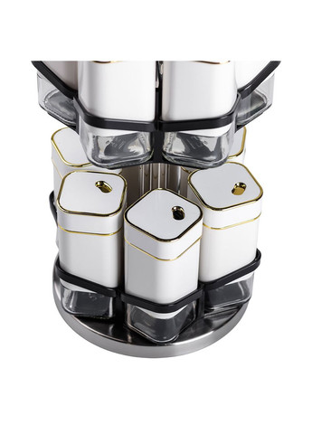 Набір для спецій на підставці 12 шт. 120 мл карусель для спецій HP-1315 Jooki (358705875)