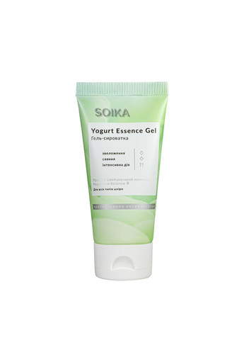 Гель-сироватка для обличчя з пребіотиками 50 мл Soika (337359173)