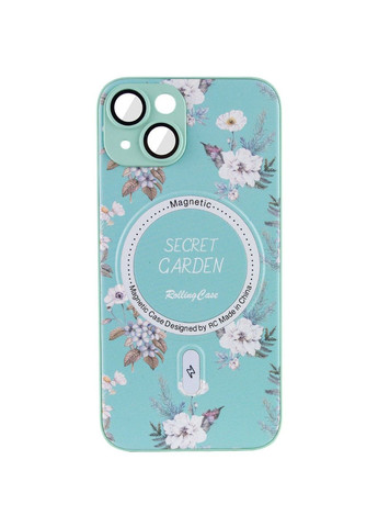 TPU+PC чехол Secret Garden with MagSafe для Apple iPhone 13 (6.1") Epik (290707564)