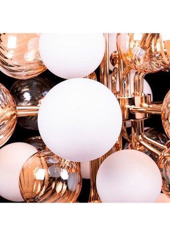 Люстра в стилі ЛОФТ на 8+8 лампочок 2915/8/GD/Gold No Brand (352230361)