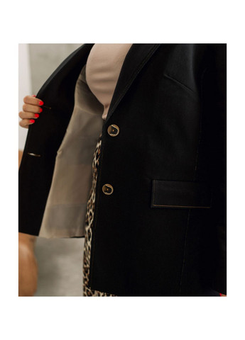 Черный женский пиджак Liton - всесезон