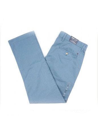 Чоловічі штани, regular fit, прямі, голубого колоьру, розмір W32/L32 Tommy Hilfiger slim fit (370442619)