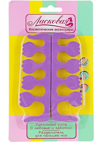 Разделитель для пальцев ног "Цветочки", FA044 2шт (504495-29481503) Ласкава (369559940)
