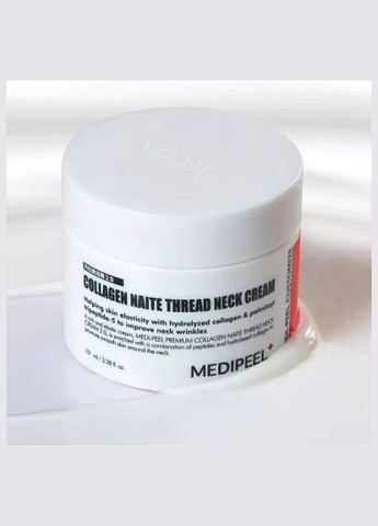 Крем для шеи подтягивающий с пептидным комплексом Medi-Peel Naite Thread Neck Cream 10ml Medi Peel (282311375)