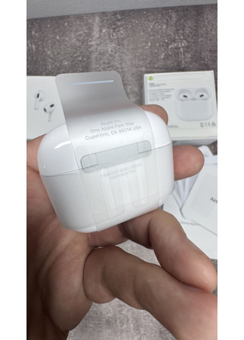 Навушники AirPods 3 iOS 18 без помилки White бездротові + гарантія та чохол у подарунок! No Brand (370269454)