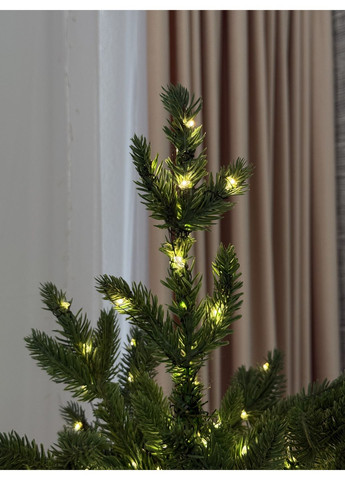 Світлодіодна гірлянда 50 метрів тепле біле світло білий провід 500 LED 8 режимів з пультом Роса (363114672)