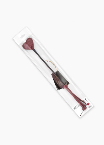 Шлепалка Liebe Seele Wine Red Riding Crop with Heart-Shape Tip No Brand (303878067)