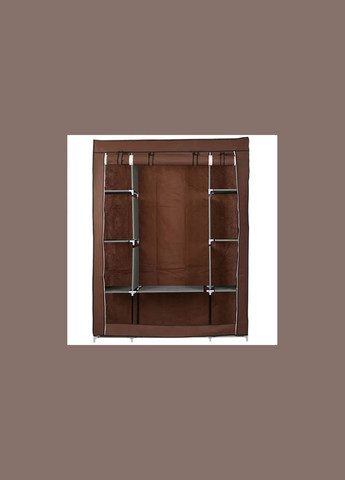 Портативна тканинна шафа органайзер Storage Wardrobe 88130 8 полиць Digital (327421912)