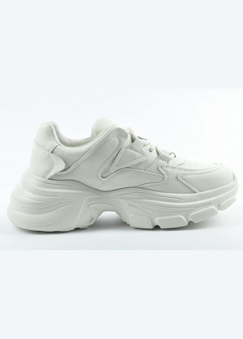 Кроссовки на платформе ALLSY молочные демисезоны (345309182)