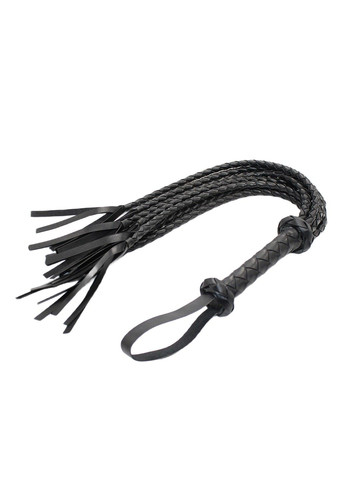 Чорний батіг-багатохвостка для БДСМ-ігор We Love (284279439)