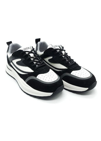 Чорні всесезонні жіночі кросівки чорні замшеві l-11-15 23 см (р) Lonza
