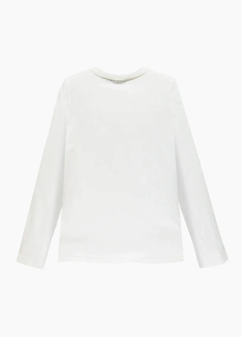 Молочный демисезонный лонгслив MEK леопардовый