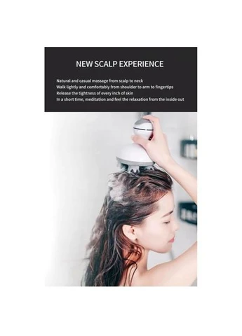 Масажер для голови Head Spa ST-702 гідромасажний для зняття стресу та покращення росту волосся No Brand (378575288)