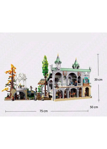 Конструктор Володар перснів: Рівенделл, 6167 деталей The Lord of the Rings No Brand (366664832)