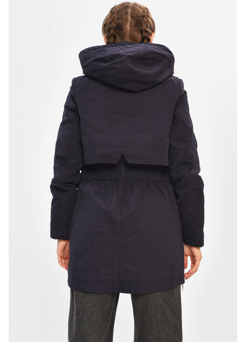 Темно-синя демісезонна куртка підліткова для дівчинки демісезонна темно-синього кольору. Let's Shop