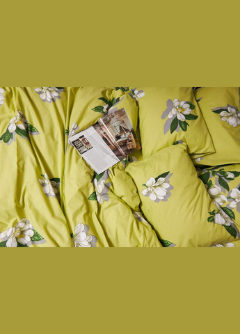 Комплект постельного белья Бязь Gold Люкс «» двуспальный 175х210 наволочки 2х70х70 (MS-820005502) Moon&Star Wisteria (296909755)