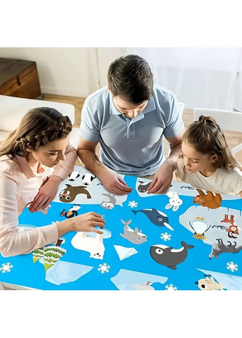 Розвиваючий фетровий килимок Пригода в океані 102х75 см No Brand (363042329)