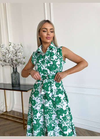 Зелена жіноча сукня софт No Brand