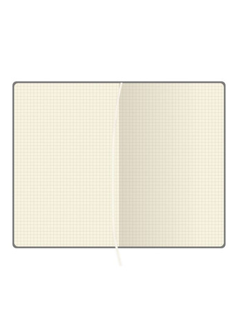 Записная книжка А5, 128 листов, кремовая бумага, клетка, обложка искусственная кожа красная Фабрика Поліграфіст (281999677)