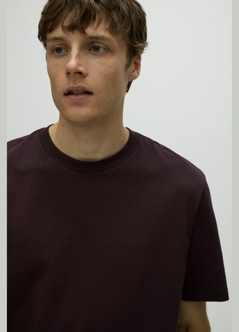 Сливовая футболка H&M regular fit