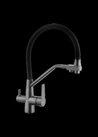 Комплект кухонної мийки Schwarze - 6350RHM PVD (3.0/1.0 мм) Kroner (336937038)