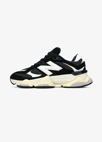 Кросівки жіночі і чоловічі New Balance 9060 Black/White | Нью Баланс 9060 чорні No Brand чорні демісезони (336068676)