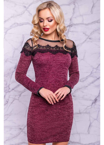 Темно-червона сукня 1078.3023 Seventeen