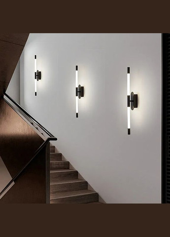 Бра LED 27033 Чорний 7х5х80 см. Sunnysky (364752465)