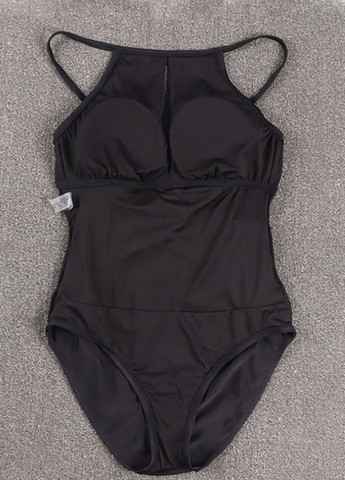 Чорний демісезонний суцільний купальник ellen tracy black (7224) суцільний FS