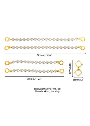 Перлинні наручники та поножі Pearl Bondage & Restraint Set Lockink (305589931)