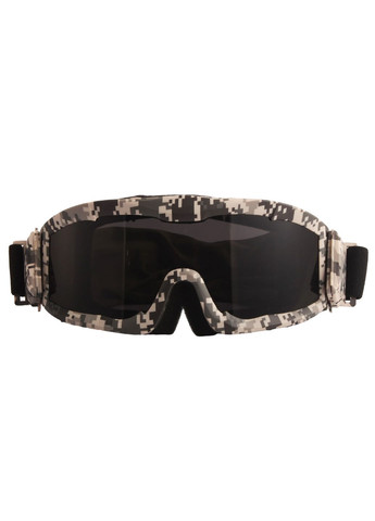 Тактические очки защитная маска с 3 линзами (Пиксель) / Баллистические очки. Толщина линз 3 мл Daisy (280826691)