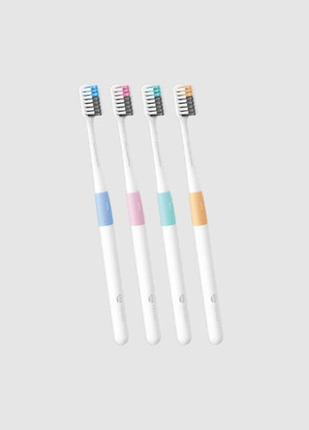 Набір зубних щіток BASS Toothbrush 4pcs NUN4006RT Dr.Bei (280877554)