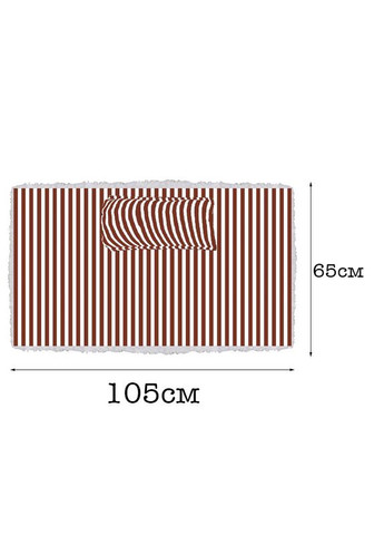 Плед шаль одеяло с подогревом 105*65 см Brown usb от повербанка Lesko (326807027)