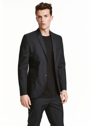 Пиджак,черный, H&M (283296171)