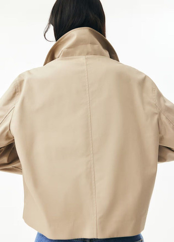 Бежевая демисезонная куртка H&M