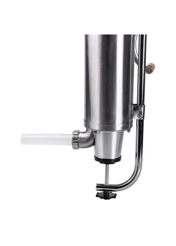 Вертикальный шприц для колбасы 3 л из нержавеющей стали шприц колбасный 4 насадки 16788-7 Guangtai (370373499)