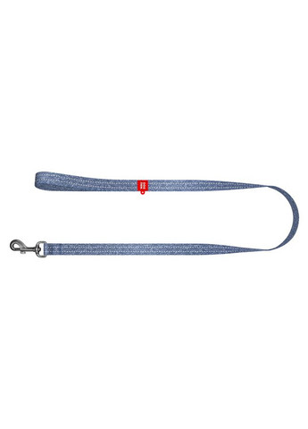 Повідець для собак із відновленої бавовни Re-cotton, світловідбиваючий, Ш 15 мм, Дов 200 см синій WAUDOG (326836197)