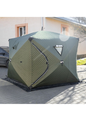 Палатка зимняя утепленная «Куб» четырехместная 210*210*210 см. LUGI (366816424)
