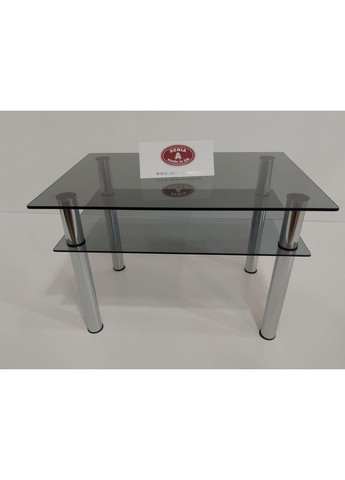 Журнальный стеклянный стол "Овьедо" (тонированное стекло 8/6 мм) 550х380х500 Seria A (372113583)