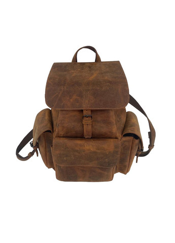 Рюкзак кожаный коричневый VOLMAS (292585489)
