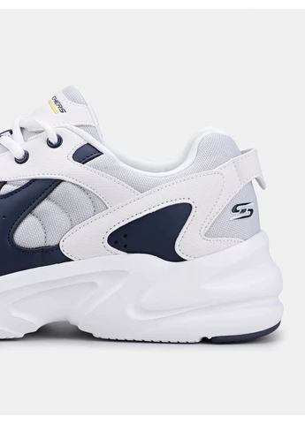Белые демисезонные кроссовки повседневные 10853588 белый km5783 Skechers
