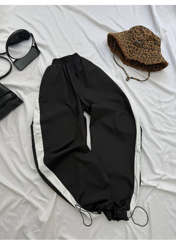 Жіночі чорні штани карго No Brand (354330979)