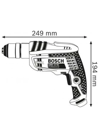 Дриль (0.601.473.600) Bosch GBM 10 RE (380233230)