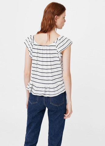 Белая блуза Mango